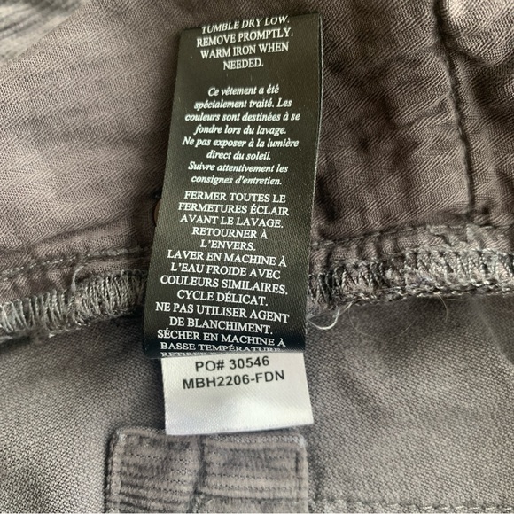 FAHERTY Gray Stretch Organic Cotton Cords- Sz 32- Like New! - Picture 12 of 14